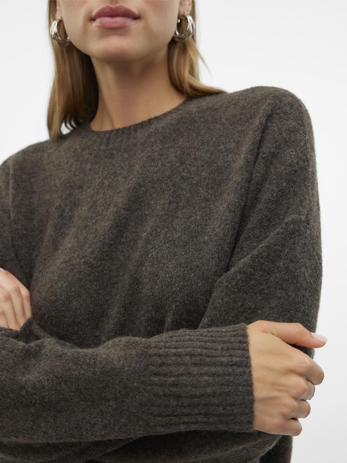 VMBOOM Pullover - Chocolate Torte - VERO MODA & VILA Bergvik
